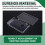 For AYN THOR TPU Case Transparent Protective Shell for Dual Screen Flip Game Console Portable Protection 6