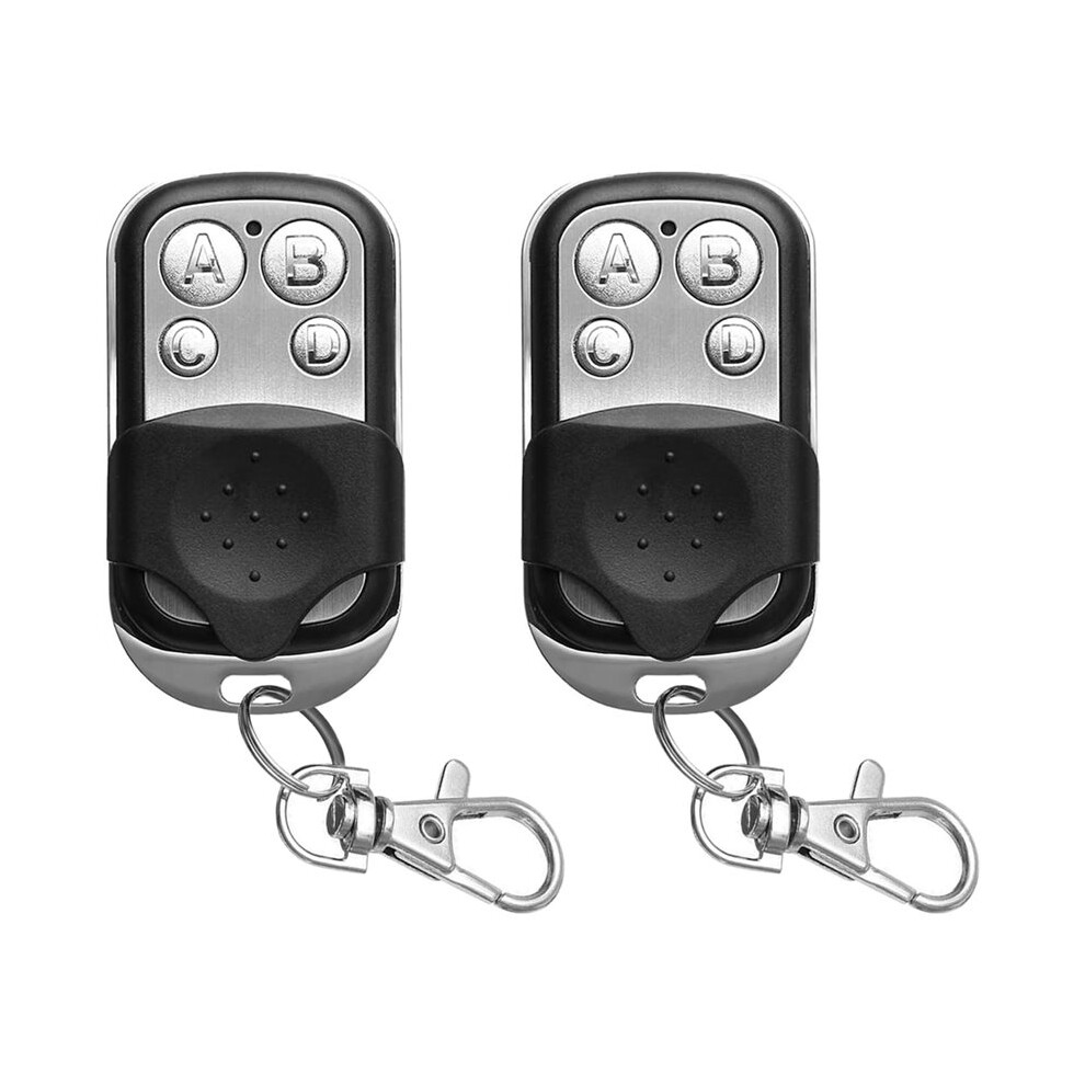 2 Pack 433.92 Mhz Garage Door Opener Remote, 4 Channel Universal Garage Door Remote For Liftmaster Chamberlain Craftsman 6032413007707