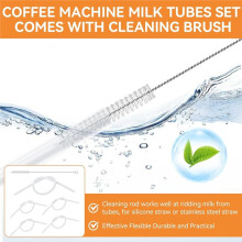 Zestaw Wężyków do Mleka do Złączy Jura Milk Pipe HP3 do Ekspresów do Kawy Jura, Pasujące do Jura GIGA 6 10 W10
