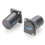 USB 3.0 Panel Mount Adapter Angled Exit USB 3.0 A Female D-Type Panel Mount Connector Bulkhead Coupler 6