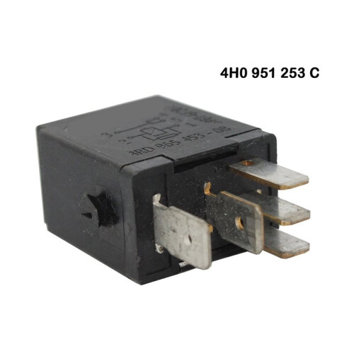 4H0951253C for   Black (646) 5-Pin Multi-Use Relay 4RD965453-08 2