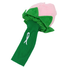 Elegant Rose Design Golf Club Head Protector