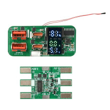 PD45W 3S Scheda Madre per Power Bank A Ricarica Rapida Bidirezionale con Display LED di Protezione Della Batteria Modulo di Ricarica DIY