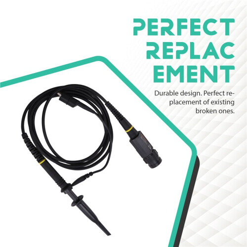 P6500B 500Mhz Oscilloscope Clip Probe for 10x High Precision with Adjust Tool Accessory Kit