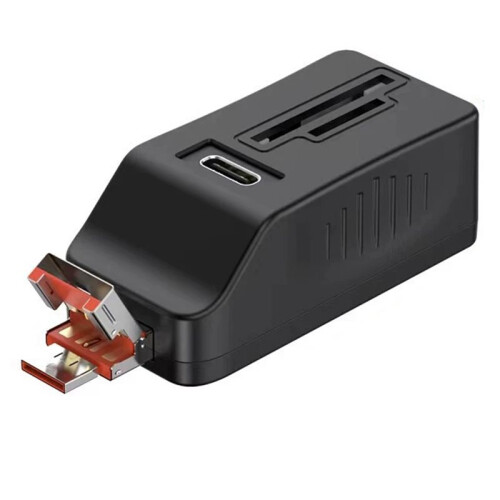 USB 3.0 HUB Extender /TFcard Reader OTG Function HUB for Connecting USB Devices