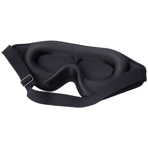 3D Memory Foam Sleeping Mask - Light Blocking Sleep Aid, Comfortable & Adjustable Eye Shade Blindfold 1