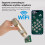 Microscope numérique sans fil 0-1600X 550 mAh USB-C 8