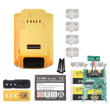 CB200 18V Kits for DeWei 18V 18650 Power Tool Lithium Battery Kit Including Board Compatible with Original Chargers