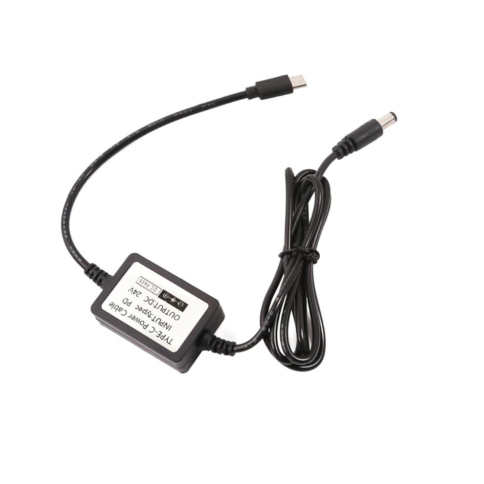 Usb C Pd12v 15V 20V To 24V Dc5.5x2.1mm Connector Power Cable Fast Charging Adapter 6031264424350