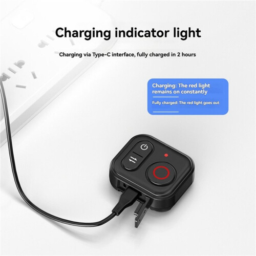 Télécommande  Sans Fil pour  Action6/5 Pro/4/OSMO 360 : Déclencheur pour Caméra D'Action 2