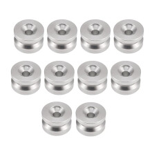 10PCS Motorcycle Tail Box Quick Release Base Pad Aluminum Alloy Tail Box Buckle Pad Motorcycle Universal Accessories