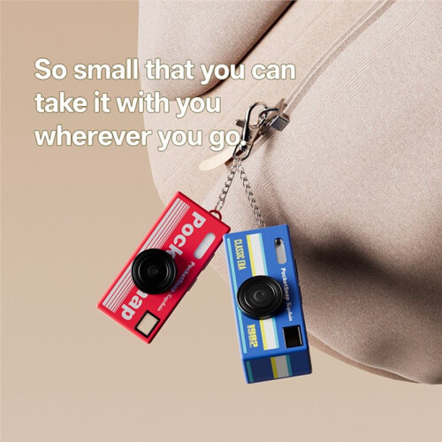 Thumb Keychain Camera  Action Camera Retro Backpack Pendant Support Memory Card 1080P Camcorder Video Recorder C