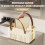 Portable Shower Caddys,Foldable Shower Caddys with Handle and Adjustable Divider,Plastic Shower Storage Basket 4
