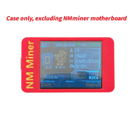 Capa Protetora NMMiner de 2,8 Polegadas para Placa-Mãe Do Minerador NerdMiner Bitcoin Crypto Solo 2