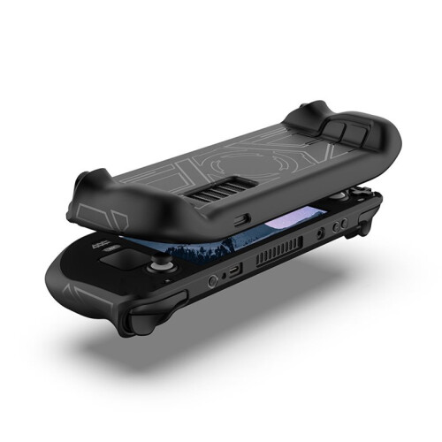 For  Game Console Protective Case TPU Steam Host All-Inclusive Anti-Fall Silicone Protective Case 1