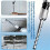 Rotary Hammer Adapter with Impact Drill Bits Set, Electric Hammer to Drill Converter - Adapter + 4PCS Drills 3