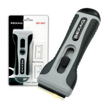 Multi-Surface Scraper Tool, Effortlessly Cleans Stubborn Residue, Paint, and Stains from Glass, Ceramic Cooktops, Ovens, Tiles, Windows, and Hobs