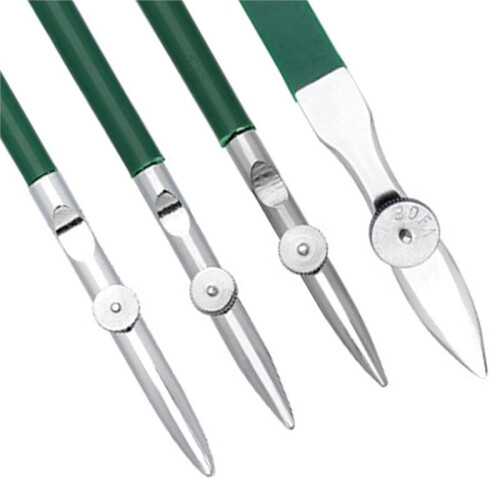 4-Piece Ruling Pen Set for Artists, Adjustable  Width for Ink Drawing & Drafting 1