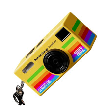 Porte-Clés Caméra Miniature pour Pouce, Style Rétro, Pendentif Sac à Dos, Compatible Carte Mémoire, Caméscope 1080p, Enregistreur Vidéo C