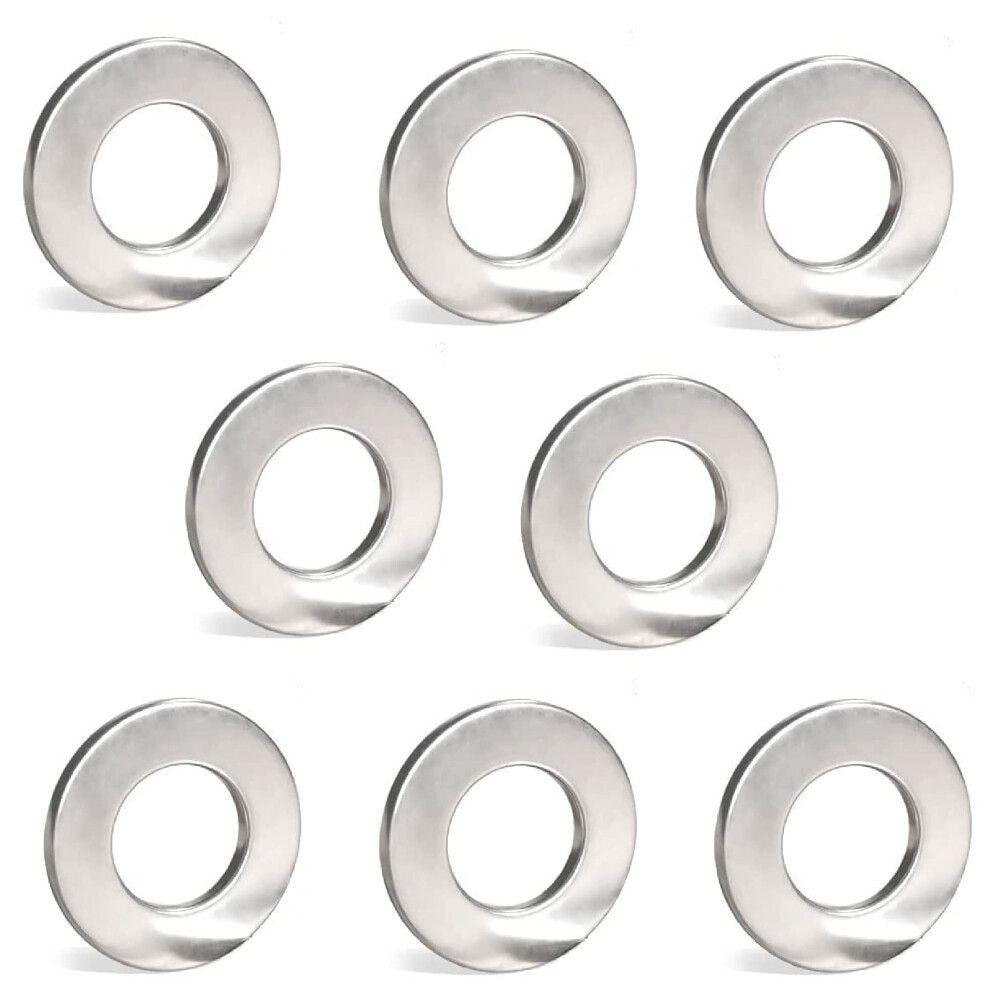 M6 (6Mm) Stainless Steel Washers, Form A Thick Flat Washer Grade A2 (304) Stainless Steel. Various Quantities M6 X 10 Pack 5051226953521