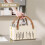 Portable Shower Caddys,Foldable Shower Caddys with Handle and Adjustable Divider,Plastic Shower Storage Basket 5