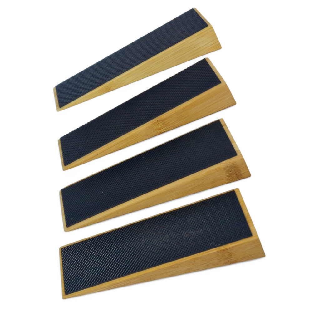 4 Pieces,Door Wedges,Door Stop, Wooden Doorwedge, Wooden Door Stops, Door Stop Wedge, Door Stopper, Door Wedges Indoors, Doorstop 5051226596568