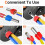 Ensemble de 600 Embouts de Câble Double Isolés, Manchons Isolants Multicolores 5