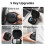 Flymile Storage Bag for  OSMO  Camera  Box Hard Shell Portable Carrying Case Action Camera Accessories 4