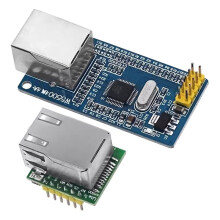 Nieuwe W5500 Ethernet-Netwerkmodule Hardware IP 51 / STM32 Microcontroller Programmering Via W5100 W5500