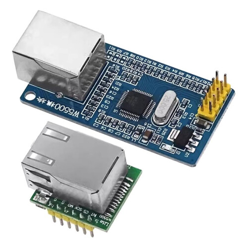 Nieuwe W5500 Ethernet-Netwerkmodule Hardware IP 51 / STM32 Microcontroller Programmering Via W5100 W5500