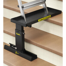 Tanfix Foldable | Heavy-Duty Ladder Extender Pro, High Strength Steel Material Design Ladder Extension Pro for Stairs w/Non-Slip Mat, 9.25-15.5" Adju