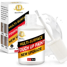 MiotuHome Home Touch Up Paint Pen, White wall Paint for Scratches, Marks and Stains, Wall Ceilings & Wood, Fast Drying for Enamel Radiator Furniture