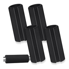 4 Stuks Handgrepen NBR Rubberen Schuimrubberen Gripwikkeling Zachte Bufferbuisafdekking Handvathoezen voor Fitnessfietssturen