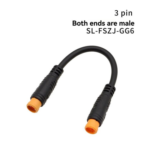 3 Pin E-Bike Throttle Connectors Electric Bicycle 3 Pin Sensor Thumb Throttle Cable Motor B 2
