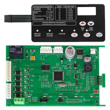 Control Board Kit 420020007S with 472610Z Membrane Pad Replacement for Pentair Mastertemp Pool Heater and MaxETherm Spa Heater