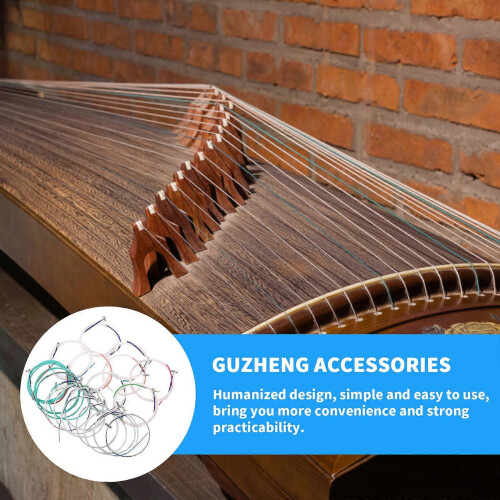 21 Pcs Universal Tools Guzheng Changing Strings Kit Guzheng Zither Strings Standard Chinese Zithers 2