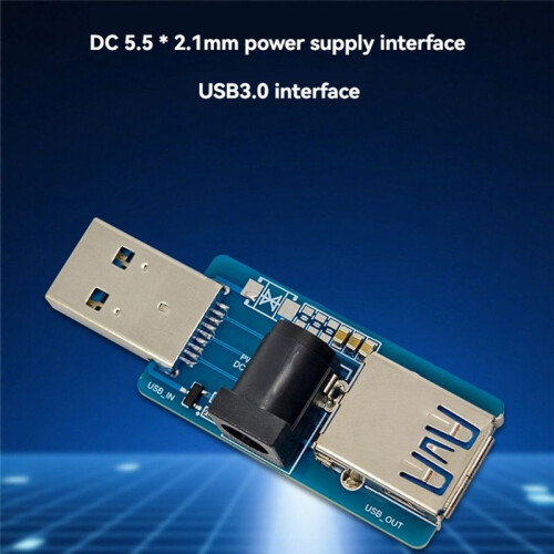 USB Power Boost Module Enhance USB Power Supply and Load Capacity Built-in Automatic Switching MOS Circuit 2