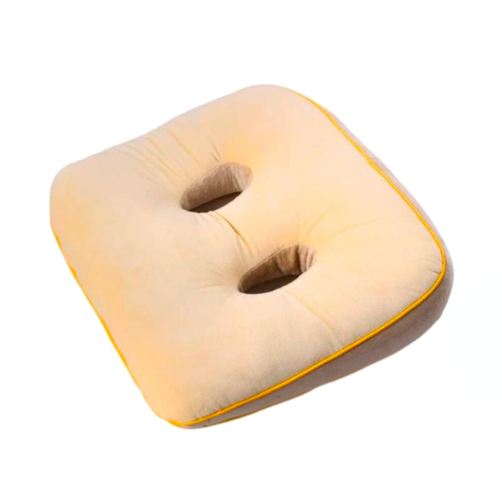 Memory Foam Seat Cushion for Coccyx and Back Pain Relief, Ergonomic Buttocks Support Pad 40x34cm