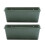 2 PCS Pots Plants Outdoor Wall Planter Rectangular Wall Planter Wall Mounted Planter Pot Balcony Plant Hanger 1
