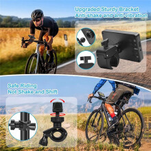 Fahrradspiegel für Den Lenker, 1080P Fahrrad-Rückfahrkamera mit 4,3-Zoll-Monitor und Nachtsichtfunktion für Mountainbikes und E-Bikes