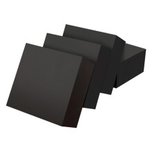 Adjustable Furniture Risers for Bed and Sofa, Heavy Duty Rubber Square Bed Support Legs Set of 4, 100x100x25mm