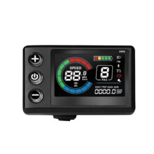 S866 1S Color LCD Instrument Panel with USB Port Waterproof Connector for E-Bike Electric Mountain Bike Scooter Repair