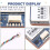 BZ-251 GPS Module with QMC5883 Compass for FPV Flight Control Fixed-Wing Out of Control Return Rescue Drone Parts 2