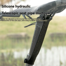 Bike Tube Protector Mountain Tube Mud Gravel Guard for Bike Debris Protection Silicone Elastic Supplies Size S