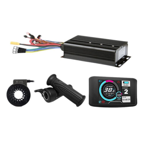E-Bicycle Three Mode Controller Set 80A 48V -72V Sine Wave Controller UKC1 Display Color Screen E-Bicycle Accessories