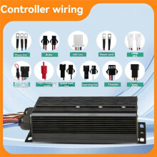 E-Bicycle Three Mode Controller Set 80A 48V -72V Sine Wave Controller UKC1 Display Color Screen E-Bicycle Accessories