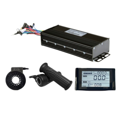 E-Bicycle Three Mode Controller Set 35A 36V 48V 52V Sine Wave Controller SW900 Display LCD Screen E-Bicycle Accessories