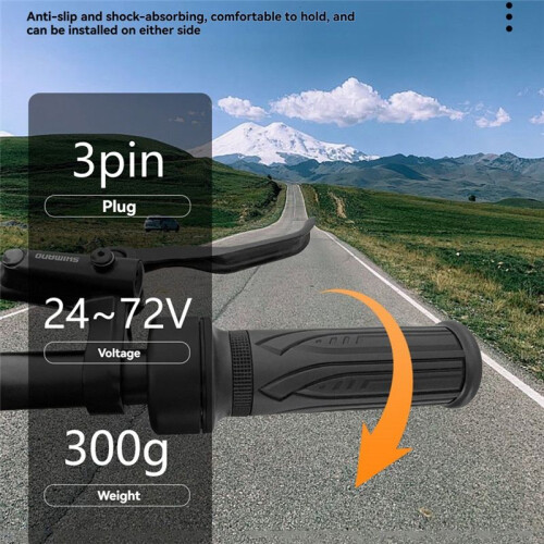 Electric Bike Three Mode Controller Set 80A 48V-72V Sine Wave Controller S966 Display Color Screen E-Bicycle Accessories 1