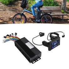 36V 48V 52V Electric Cycle Controller Motor,Sine Wave Controller with S966 Color Display Planel for E-Mountain Scooter