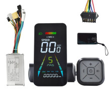 E-Scooter NFC LCDDisplay E-Bike NFC Farbanimierter Tachometer 24V/36V/48V/60V UART+36V/48V 350W Controller SM6PIN